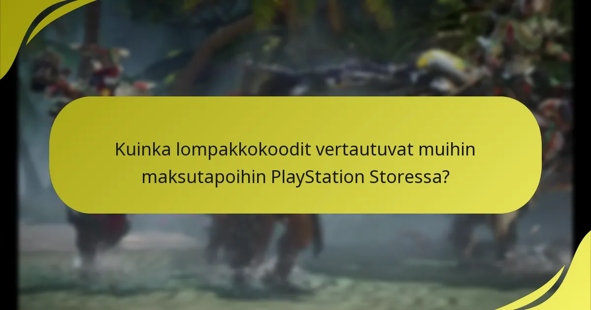 Mitkä ovat vaatimukset lompakkokoodien lunastamiselle PlayStation Storessa?